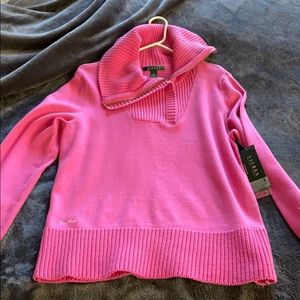 Vintage Ralph Lauren Asymmetrical Quarterzip Sweater